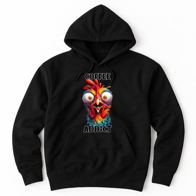 Coffee Addict Funny Turkey Hoodie