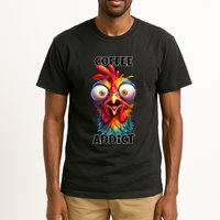 Coffee Addict Funny Turkey Tall T-Shirt