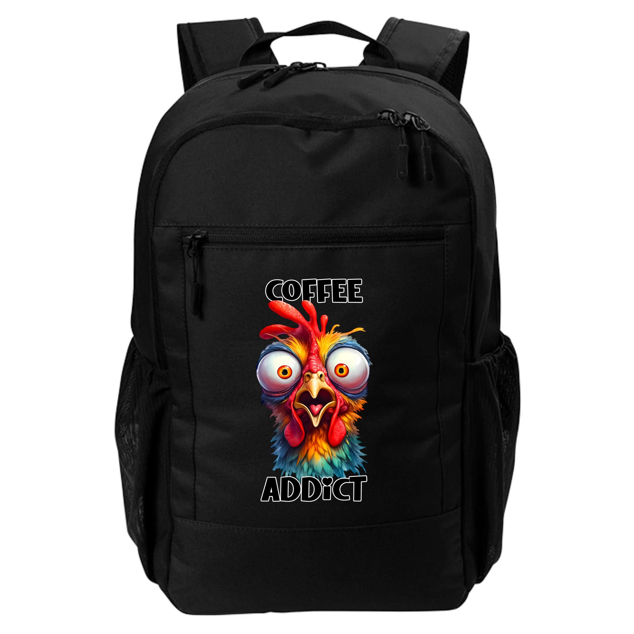 Coffee Addict Funny Turkey Backpack