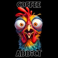 Coffee Addict Funny Turkey 16 in Basic Backpack