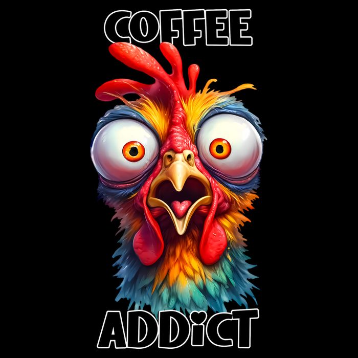 Coffee Addict Funny Turkey 16 in Basic Backpack
