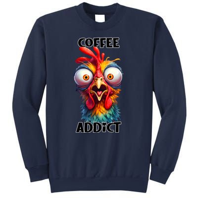 Coffee Addict Funny Turkey Sweatshirt