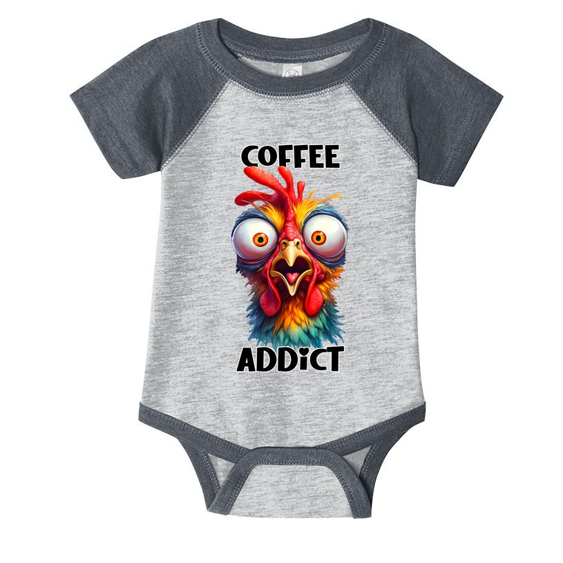 Coffee Addict Funny Turkey Infant Baby Jersey Bodysuit