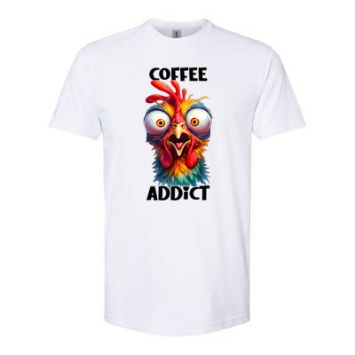 Coffee Addict Funny Turkey Softstyle CVC T-Shirt