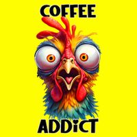 Coffee Addict Funny Turkey Kids T-Shirt