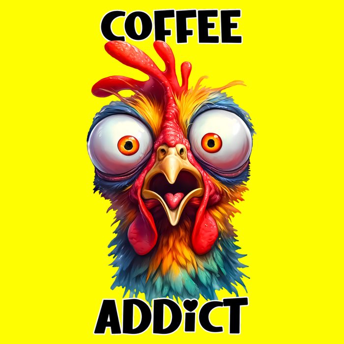 Coffee Addict Funny Turkey Kids T-Shirt