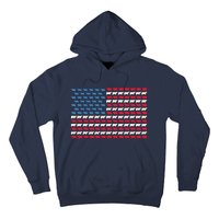 Cow American Flag Heifer US 4th Of July Farm Cattle USA Gift 2016 Hoodie