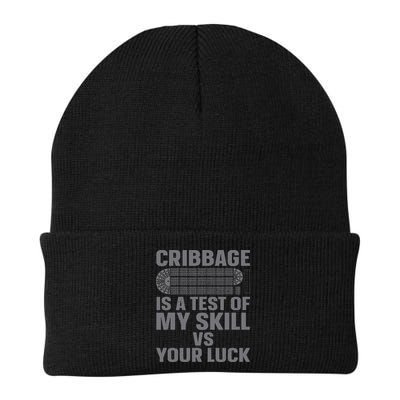 Cribbage Art For Women Cribbage Board Cribbage Lover Knit Cap Winter Beanie