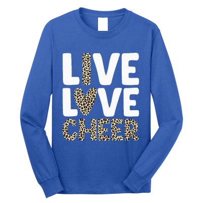 Cheerleading Art For Cheer Squad Cheerleader Long Sleeve Shirt