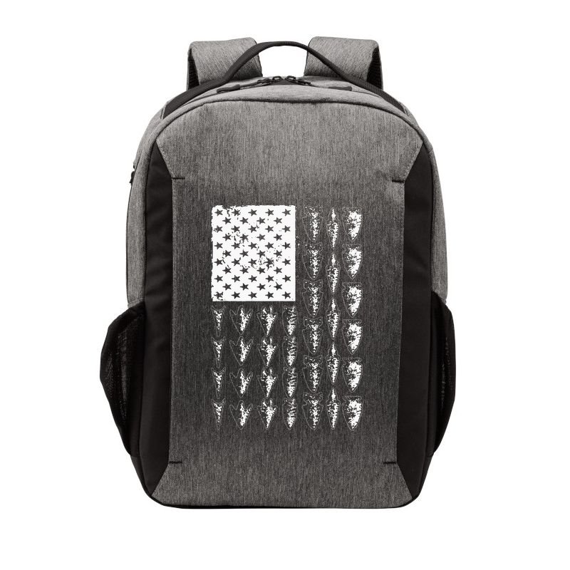 Cool Arrowhead For Men Women Bowhunt Arrow Hunting USA Flag Vector Backpack