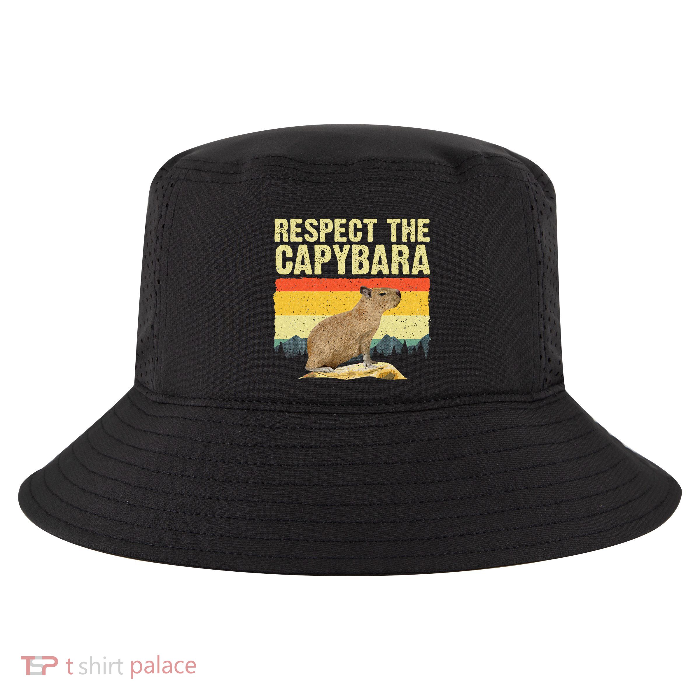 Capybara Art For Rodent Animal Lover Capybara Cool Comfort Performance Bucket Hat