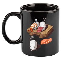 Cute And Funny Japanese Nigiri Sushi Sleepwalking 11oz C Handle Ceramic Mug