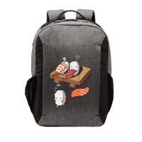 Cute And Funny Japanese Nigiri Sushi Sleepwalking Vector Backpack