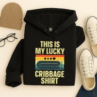 Cribbage Art For Cribbage Board Cribbage Player Hoodie