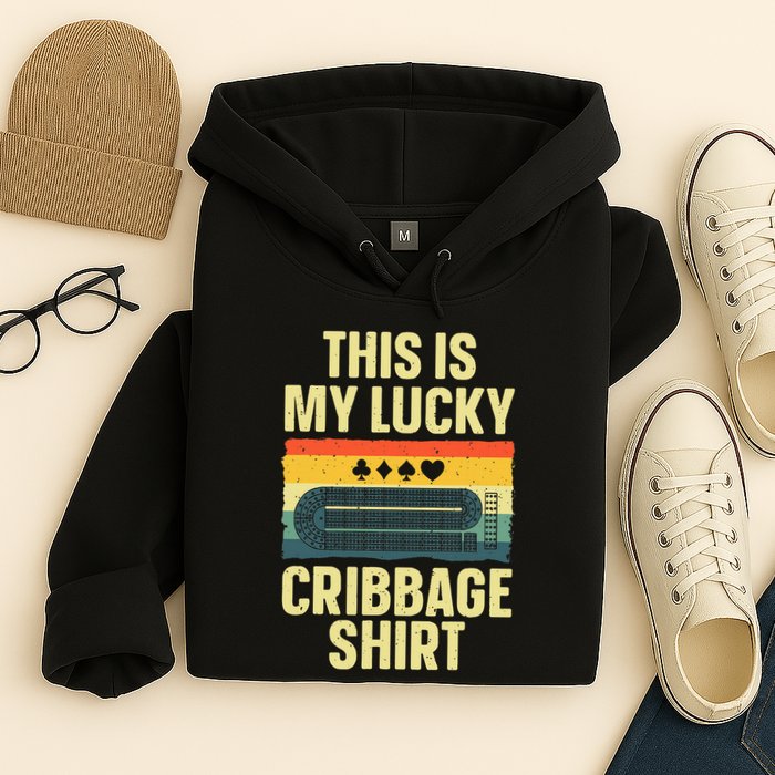 Cribbage Art For Cribbage Board Cribbage Player Hoodie