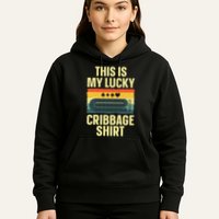 Cribbage Art For Cribbage Board Cribbage Player Hoodie