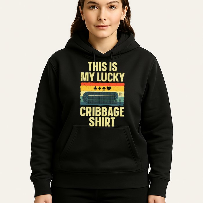 Cribbage Art For Cribbage Board Cribbage Player Hoodie