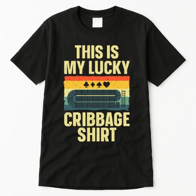 Cribbage Art For Cribbage Board Cribbage Player Tall T-Shirt