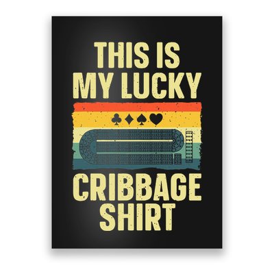 Cribbage Art For Cribbage Board Cribbage Player Poster