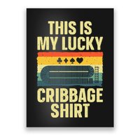 Cribbage Art For Cribbage Board Cribbage Player Poster