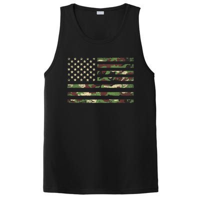 Camo American Flag Usa Military Tactical Camouflage Desert PosiCharge Competitor Tank