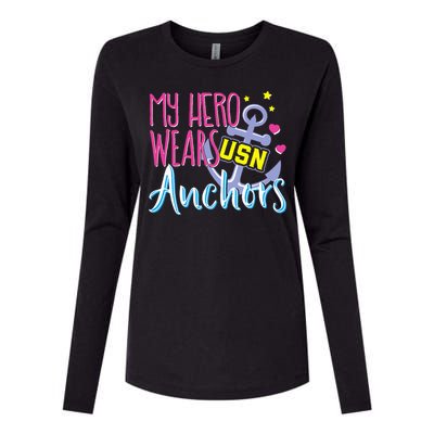 Chief Anchors For Husband Or Wife Womens Cotton Relaxed Long Sleeve T-Shirt