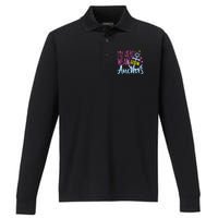 Chief Anchors For Husband Or Wife Performance Long Sleeve Polo