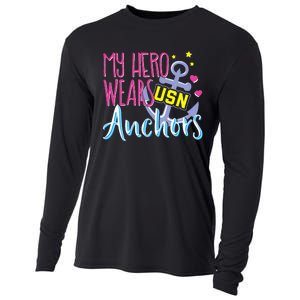 Chief Anchors For Husband Or Wife Cooling Performance Long Sleeve Crew