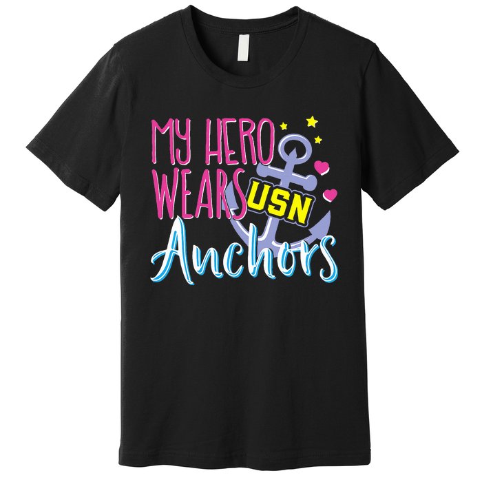 Chief Anchors For Husband Or Wife Premium T-Shirt