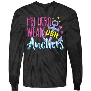 Chief Anchors For Husband Or Wife Tie-Dye Long Sleeve Shirt