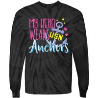 Chief Anchors For Husband Or Wife Tie-Dye Long Sleeve Shirt