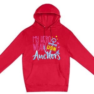 Chief Anchors For Husband Or Wife Premium Pullover Hoodie