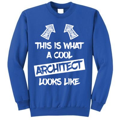 Cool Architect Funny Saying Architects Architecture Student Gift Sweatshirt