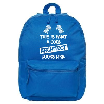 Cool Architect Funny Saying Architects Architecture Student Gift 16 in Basic Backpack