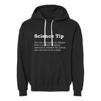 Crocodile Alligator Funny Science Tip Garment-Dyed Fleece Hoodie