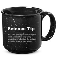 Crocodile Alligator Funny Science Tip 15oz Campfire Ceramic Mug