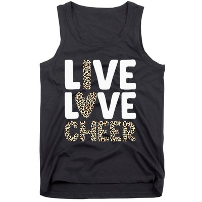 Cheerleading Art For Cheer Squad Cheerleader Tank Top