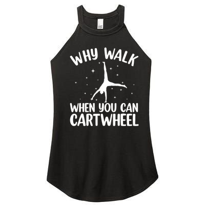 Cartwheel Art For Wo Girls Gymnast Gymnastics Tumbling Women’s Perfect Tri Rocker Tank