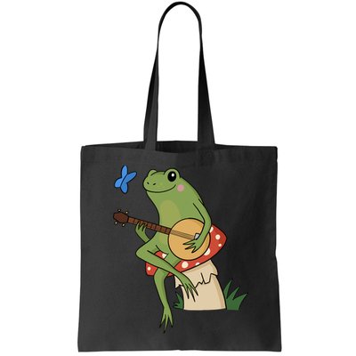 Cottagecore Aesthetic Frog Banjo Bag
