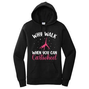 Cartwheel Art For Wo Girls Gymnast Gymnastics Tumbling Women's Pullover Hoodie