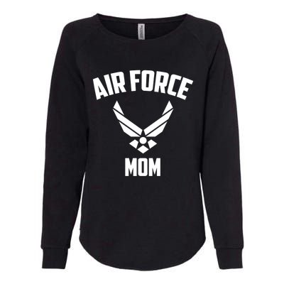 Cool Air Force Mom Gift Best Proud Military Veteran Women Funny Gift Womens California Wash Sweatshirt