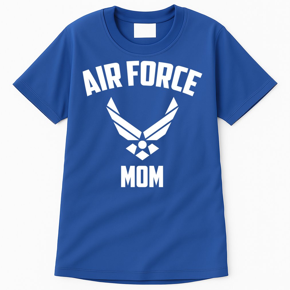 Cool Air Force Mom Gift Best Proud Military Veteran Women Funny Gift Tall T-Shirt