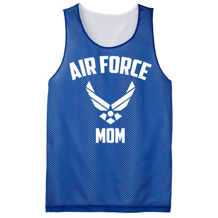 Cool Air Force Mom Gift Best Proud Military Veteran Women Funny Gift Mesh Reversible Basketball Jersey Tank