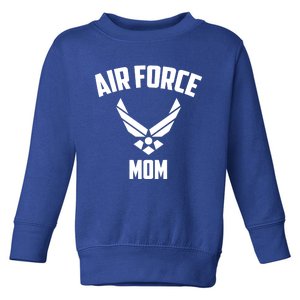 Cool Air Force Mom Gift Best Proud Military Veteran Women Funny Gift Toddler Sweatshirt