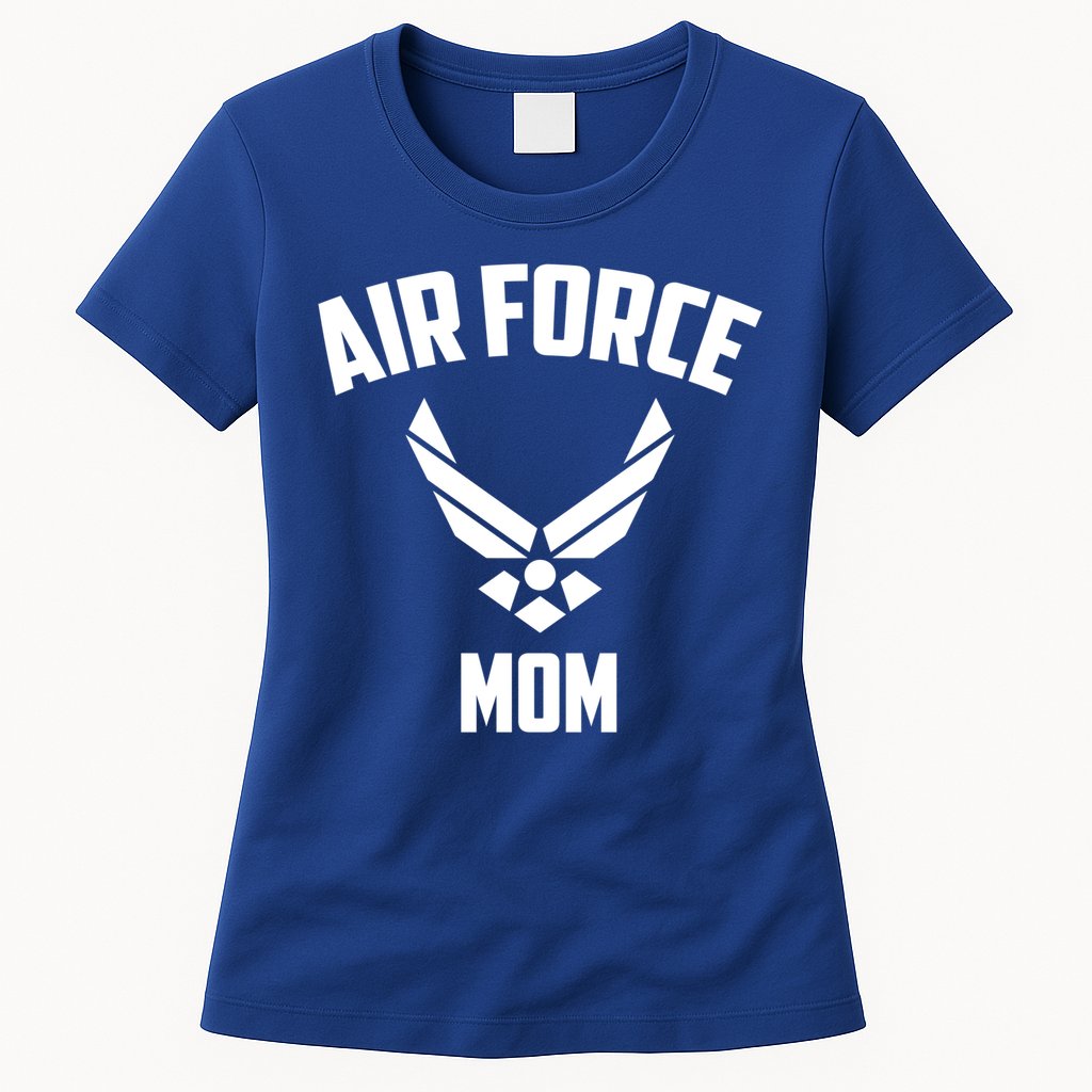 Cool Air Force Mom Gift Best Proud Military Veteran Women Funny Gift Womens T-Shirt