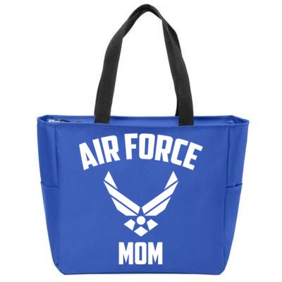 Cool Air Force Mom Gift Best Proud Military Veteran Women Funny Gift Zip Tote Bag