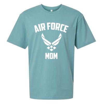 Cool Air Force Mom Gift Best Proud Military Veteran Women Funny Gift Sueded Cloud Jersey T-Shirt