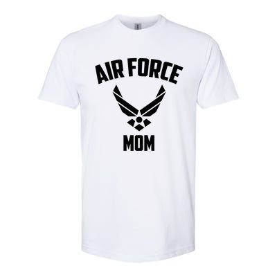 Cool Air Force Mom Gift Best Proud Military Veteran Women Funny Gift Softstyle® CVC T-Shirt