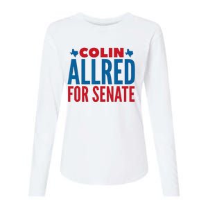 Colin Allred For Senate Womens Cotton Relaxed Long Sleeve T-Shirt