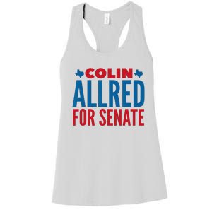 Colin Allred For Senate Women's Racerback Tank